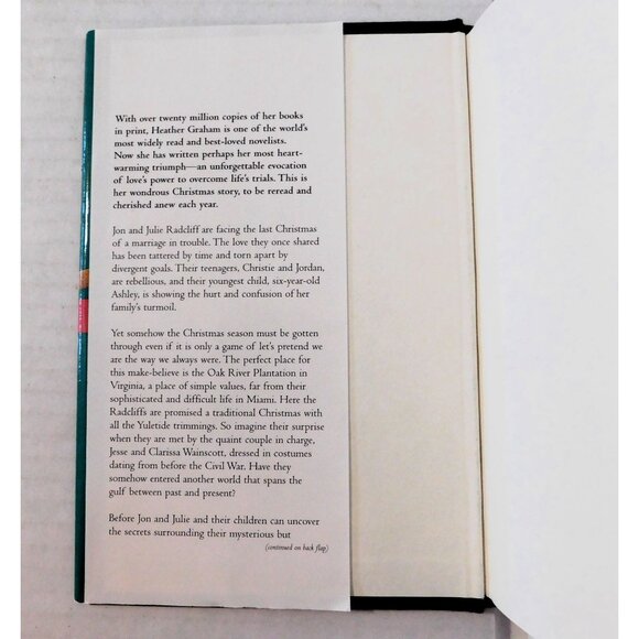 A Magical Christmas By Heather Graham 1996 Hardcover Jacket - Picture 3 of 5